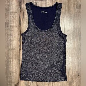 Aerie Metallic Shimmer Tank